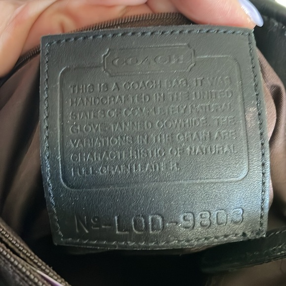 Coach Vintage Legacy Bucket Tote LOD 9803 - Picture 8 of 12